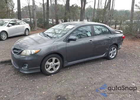 2012 Toyota Corolla S z USA, uszkodzony, nr VIN 5YFBU4EE0CP032238